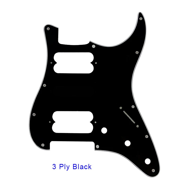 Pleroo гитарные аксессуары гитарные накладки 11 винтовых отверстий для fender стандартный и современный Stratocaster ST HH Стиль гитары