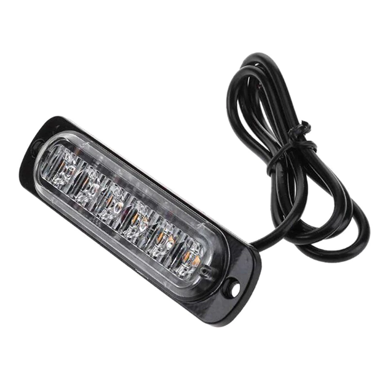 75 см DC 12V 6 Led Стробоскоп сигнальная лампа решетка мигающая световая панель Ультра