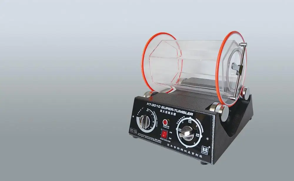 kt3010 110V Large jewelry vibratory tumbler barrel rotary tumbler gold