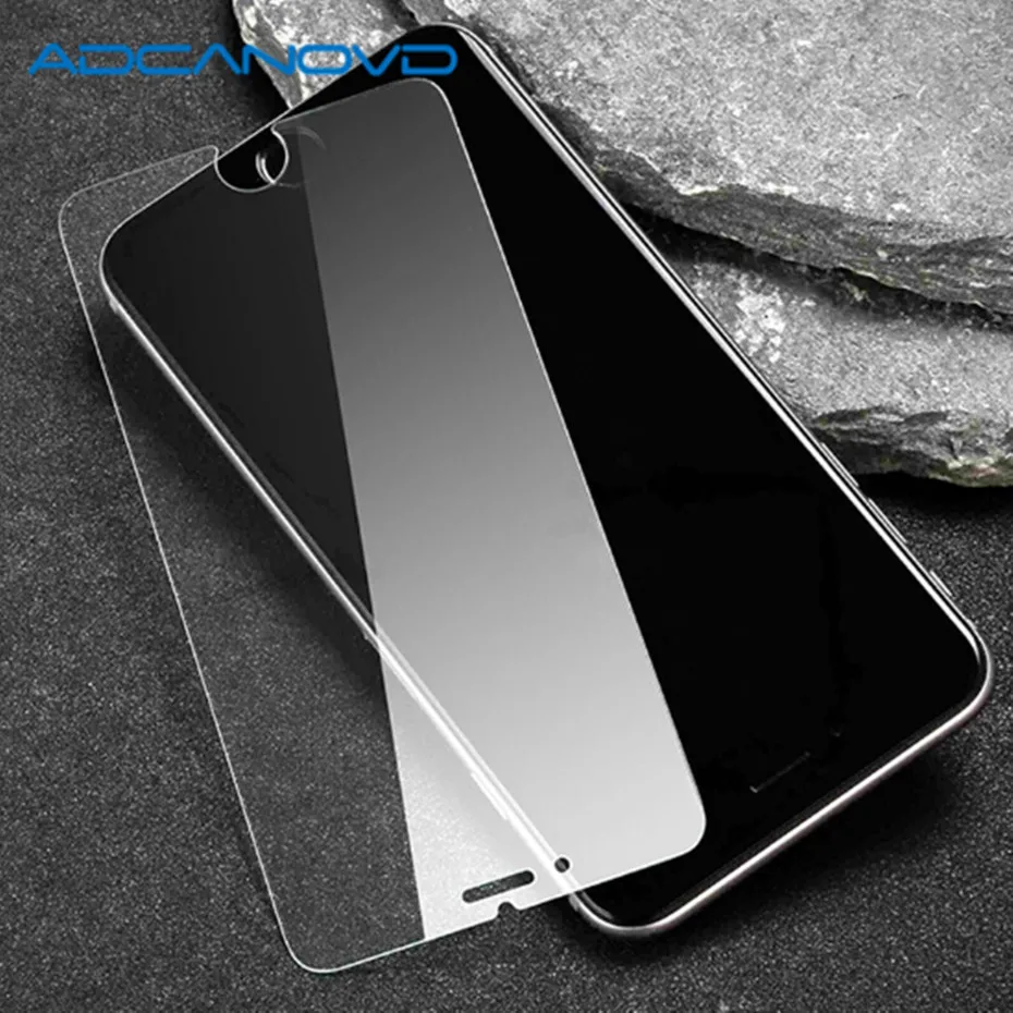 Kopen 10 Stks partij 9 H ultradunne gehard glas voor iphone 7 8 plus screen protector beschermende glas voor Apple iphone x 6 6 s 5 5 s se 4 s