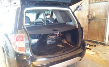 

Trunk Shade security BLACK Rear Cargo Cover shield For Subaru Forester 2009 2010 2011 2012