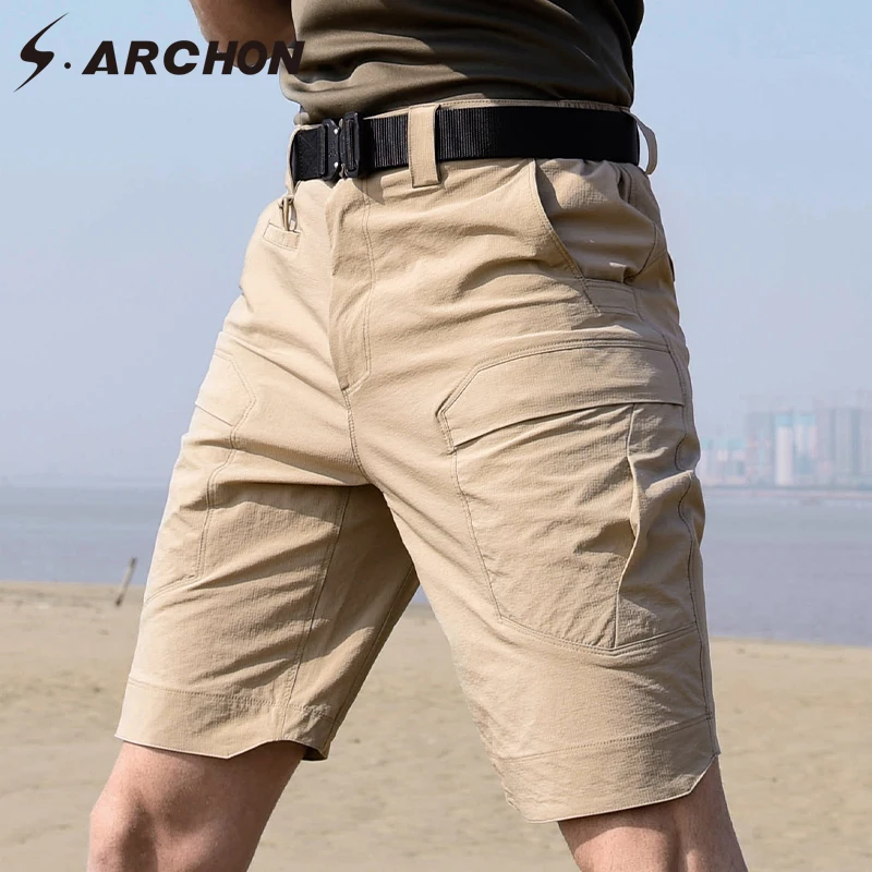 flexible cargo shorts