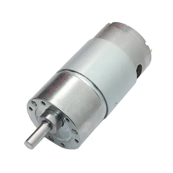 

DC 12V 300RPM Geared Motor High Torque 37GB-550 Gear Reducer Motor