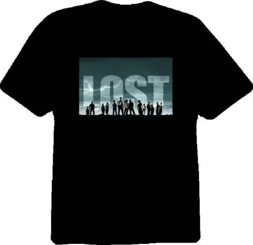 Футболка для сериала Lost Tv Show дизайнерская футболка с принтом классная