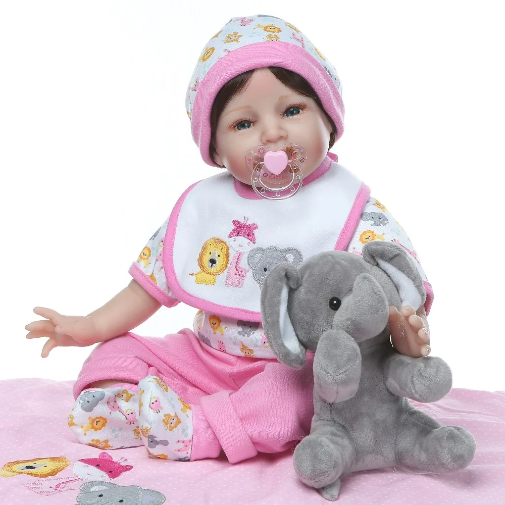 NPK 55 см Reborn Baby куклы Реалистичная девочка принцесса 22 дюймов Детские куклы живые возрождается ребенок малыш игрушки для детей Подарки