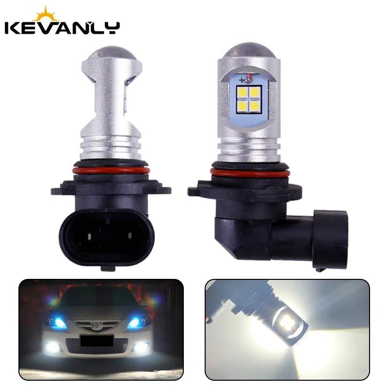 

2PCS car fog led light H4 H7 H8 H11 9005 9006 HB3 HB4 3030 Chips Fog Lights Bulb Car Driving Light Fog lamps Auto Leds Lamp 12v