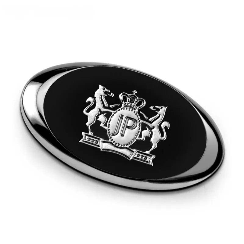 

3D JP Junction Produce VIP Metal Chrome Grille Tail Emblem Logo Car Stickers Accessories Car Stickers And Decals For Car Styling