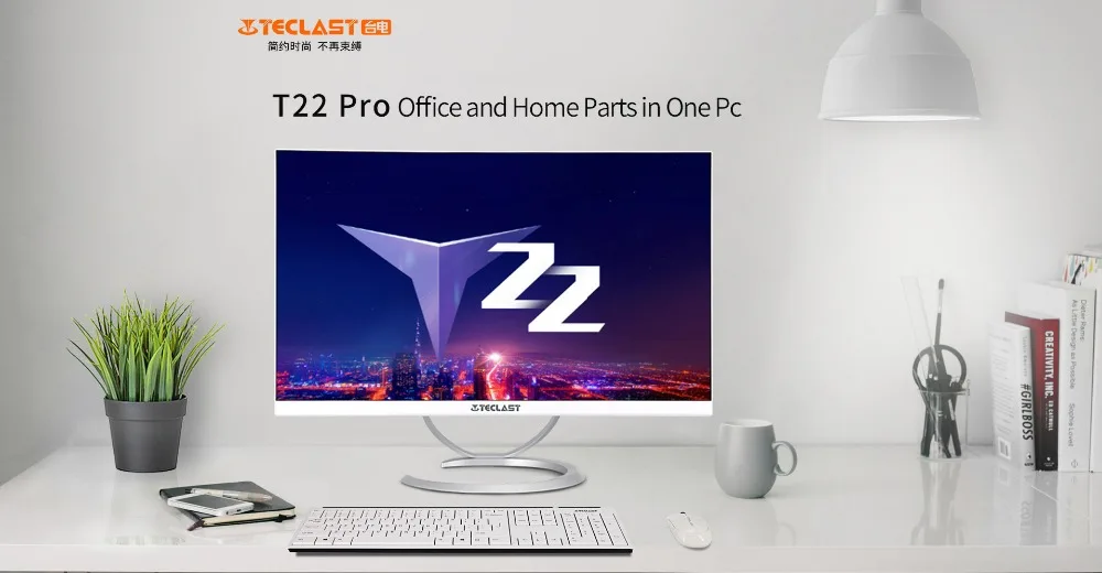 Teclast T22 Pro все в одном AIO PC компьютер 21,5 Дюймов DIY ПК без ЦП SSD ram память