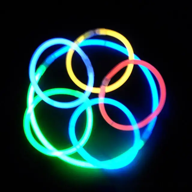 100pcs Premium Glow Sticks Bracelets Neon Light Glowing Party Favors 100pcs Premium Glow Sticks Bracelets Neon Light Glowing Party Favors Rally Raves Jan9