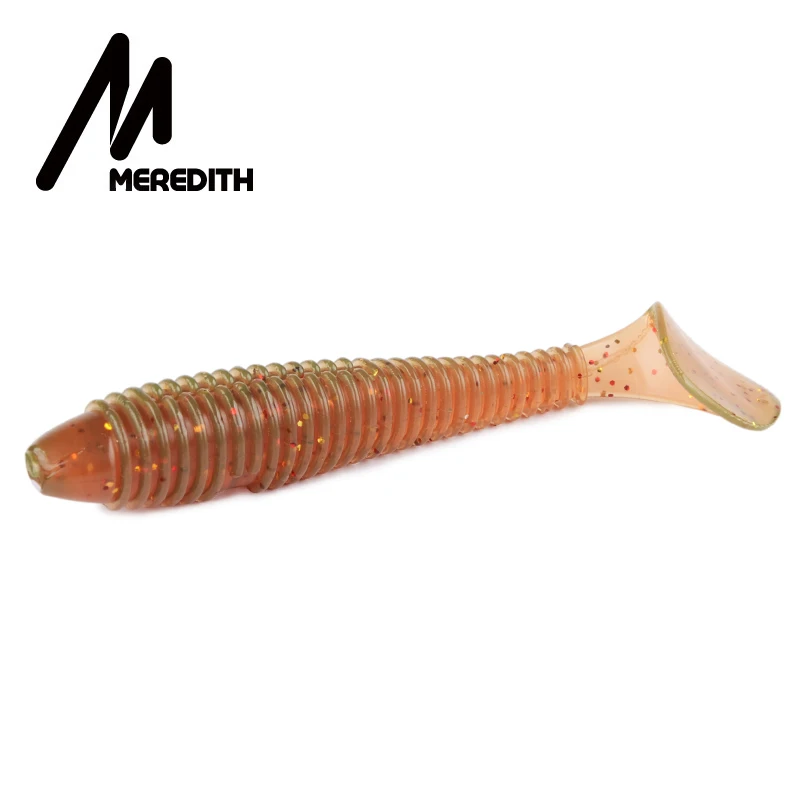 Рыболовная приманка MEREDITH, вращающаяся, ударная, FAT Swimbait, 6,8 дюйма, 180 мм/33,6 г, 1 шт./лот, приманка, мягкие приманки для рыбалки, Мягкая приманка, приманка для окуня - Цвет: L