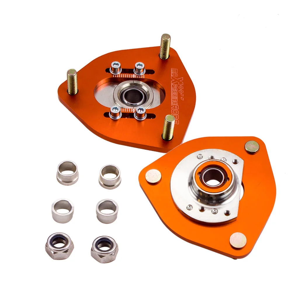 

Front Coilover Camber Plate Top Mounts For Nissan S13 Silvia High Performance