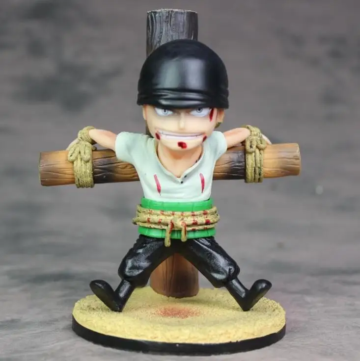 Аниме one piece Roronoa Zoro on Cross Ver. Фигурки ПВХ Коллекция Подарочные модельные игрушки с