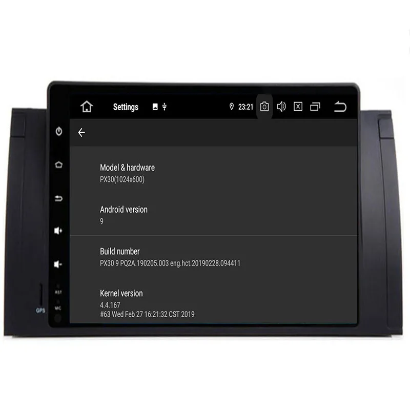 Best IPS Android 9.0 QUAD CORE 2G RAM 16G/32G CAR DVD player For BMW E39 X5 M5 E38 E53 GPS receiver Audio radio navigation multimedia 4
