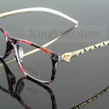 Женская модная Роскошная золотая оправа для очков унисекс очки с полной оправой Rx able