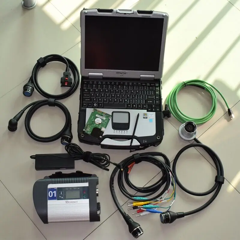  Para BMW Icom a2 B C + MB Star C4 SD conectar + HDD de 1TB de disco duro V2019.12 Icom a2 SD C4 Sof