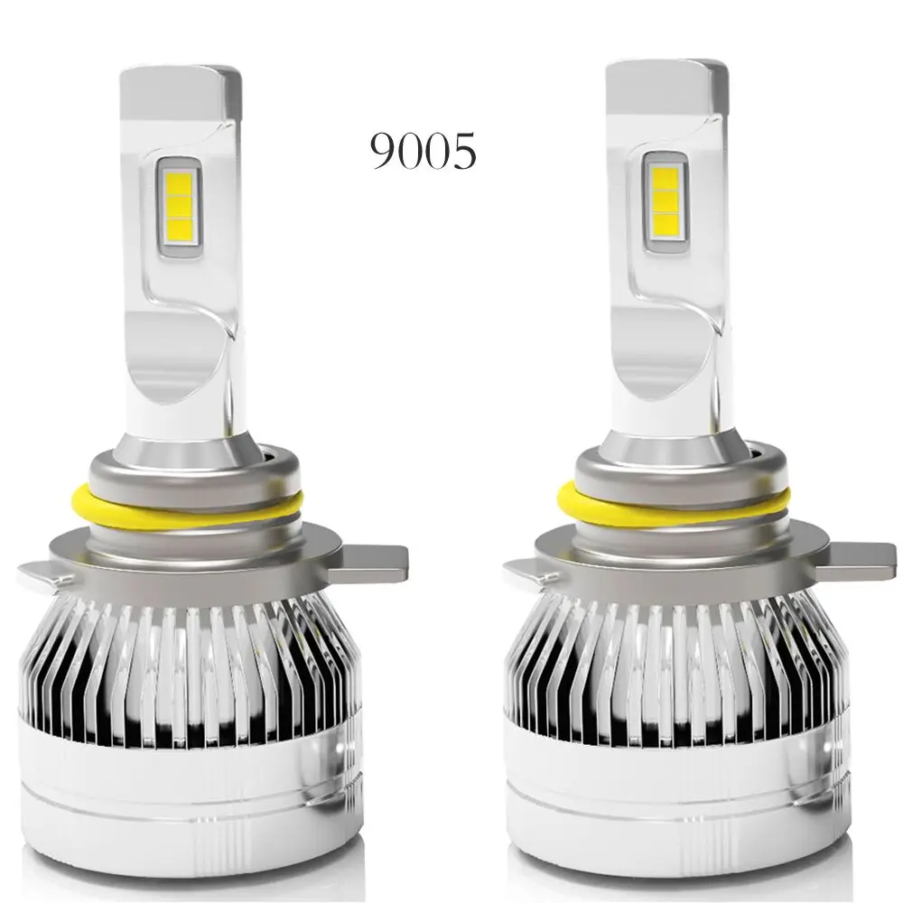 Комплект из 2 предметов, мини H7 светодиодный фар автомобиля лампы H3 H1 9005 HB3 9006 HB4 H8 H9 H11 Canbus H4 12-24V 10000LM 6000K лампа головки подвесной светильник