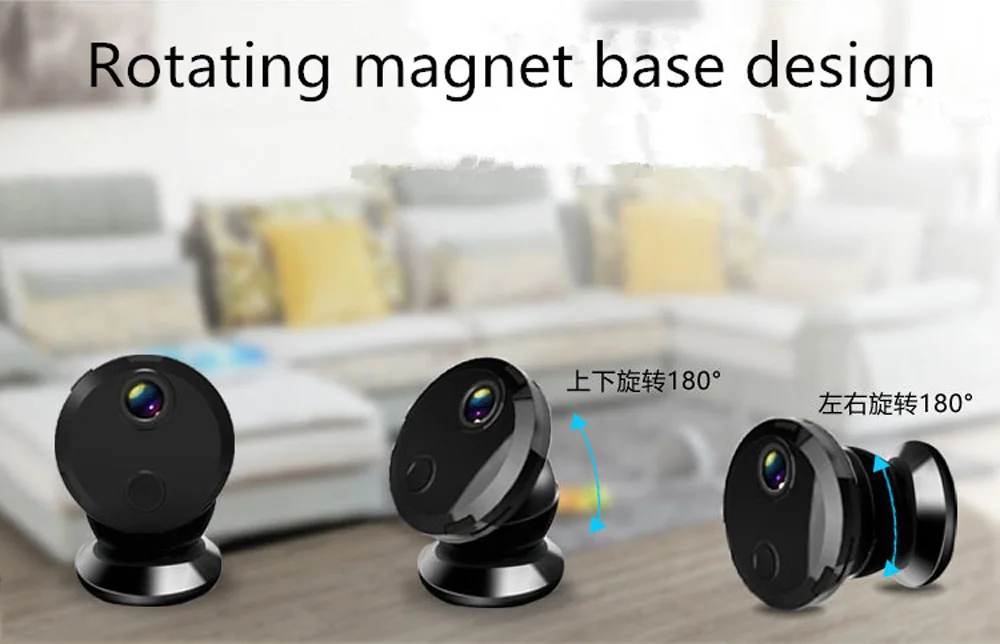 Volemer HDQ15 Wifi small camera full HD 1080P Infrared Night Vision Monitor video Voice recorder DV cam P2P mini video camera (17)