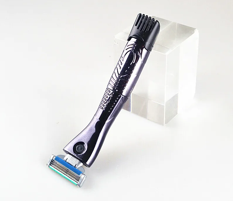 beard trimmer and razor