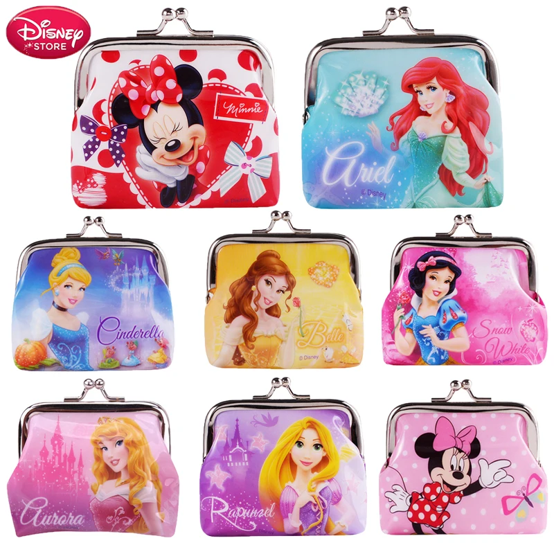 

Disney Mickey Mouse Mermaid Bag Disney Girls Princess Purse Mom Lipstick Bag Girl Kids Children Gift Cute Disney Cartoon Bag
