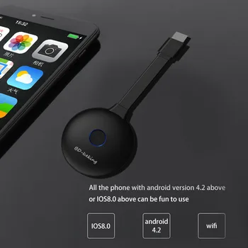 

X10 TV Stick 2.4GHz/5.8G Video WiFi Display Dongle HD Digital HDMI Media Video Streamer TV Dongle Receiver