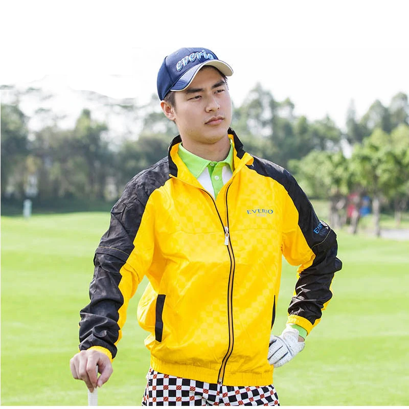 

Jacket New Men golf windbreaker winter golf jacket armr apparel autumn coat men coral velvet vest slim uamr outdoor waistcoat