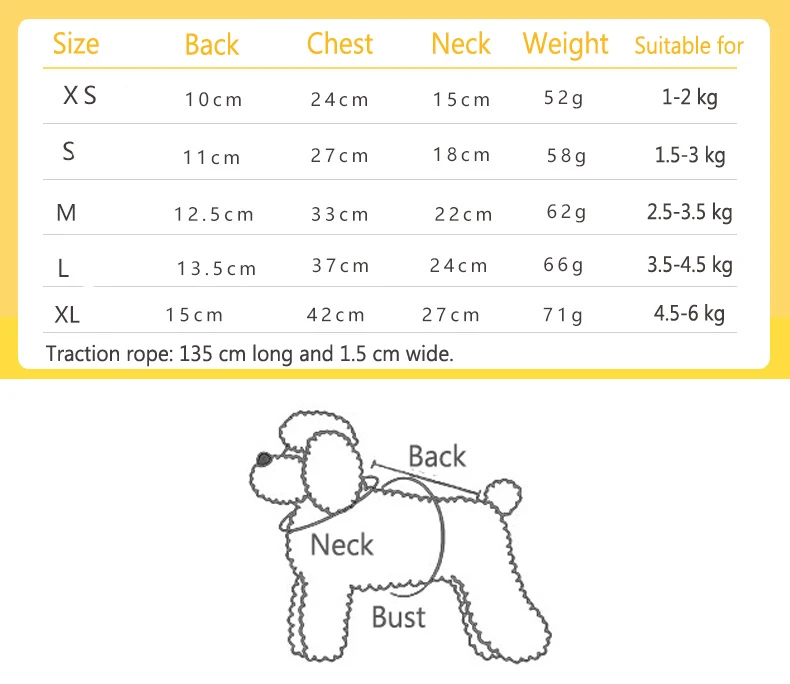 Pet Harness Collar for Cats Small Dogs Pet Clothes Navy Uniform Vest Harnesses with Leash Traction Rope Pet Chest Strap Rope (2)