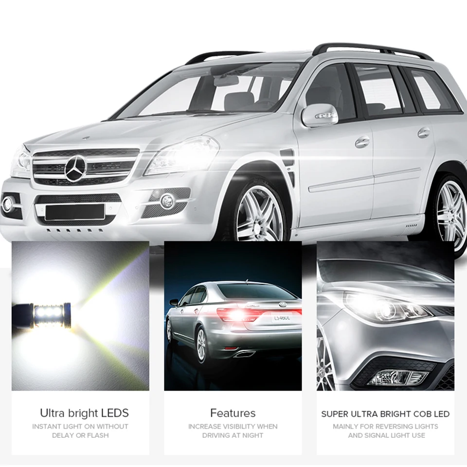 KYLUMMY W16W T15 Автомобильный светодиодный дополнительный стоп сигнал Светильник