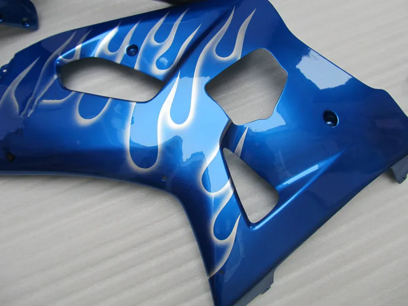Обтекатель мотоцикла комплект для GSXR600 750 K1 01 02 03 GSXR 600 GSXR750 2001 2002 2003 серебряное