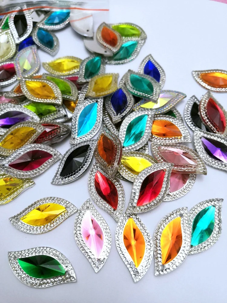S Форма шьют на свободной одежде Diy Decoratrive камни и кристаллы горный хрусталь для шитья женщин свадебное вечернее платье аксессуары