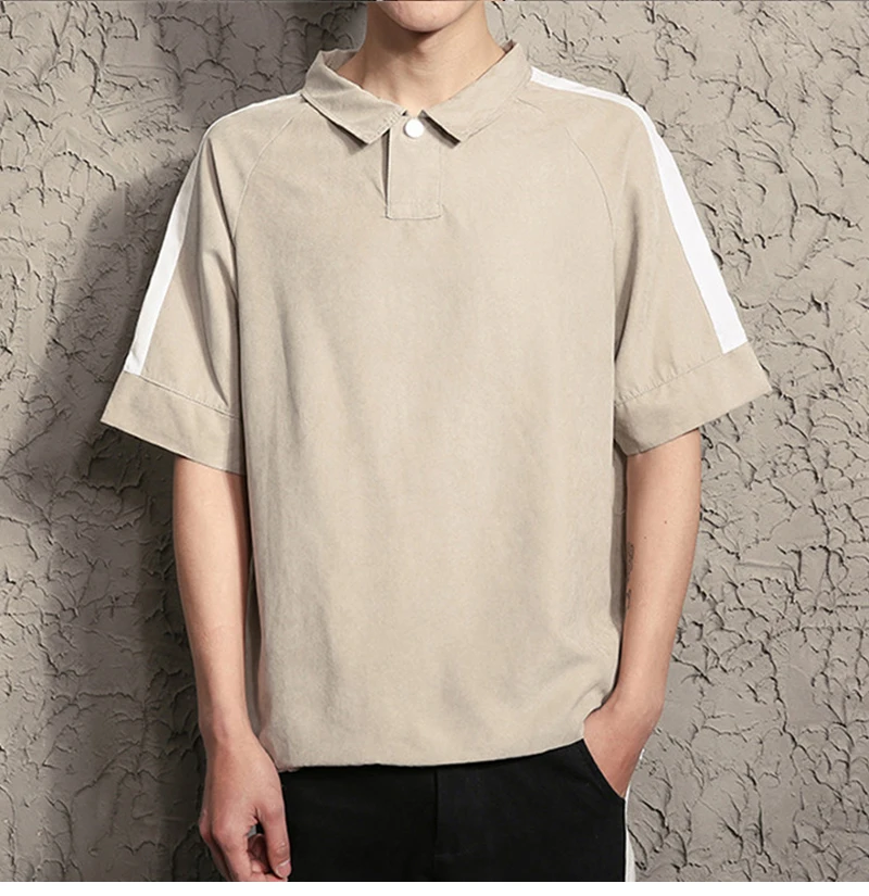 Summer Mens Fashion Polo Shirts (2)