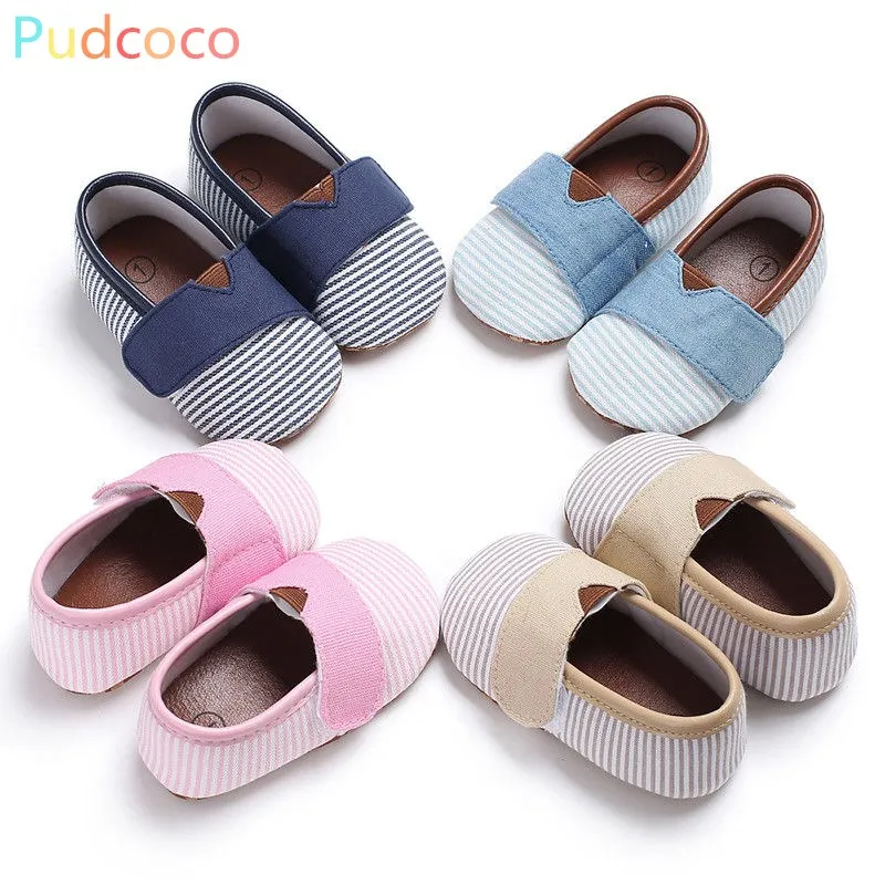 

Toddler Baby Girls Casual Canvas Crib Shoes Newborn Prewalker Soft Sole Sneakers