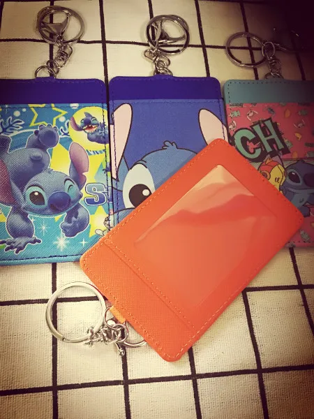Кошелек плюшевый в виде кукол IVYYE Stitch Series мягкий Миниатюрный держатель для карт
