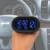 Reloj Del Coche 4 en 1 Termómetro Digital Voltímetro del Metro Del Voltaje de La Batería Probador Monitor Noctilucous Reloj de Temperatura del coche