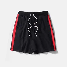 Черные противотуманные уличные сетчатые мужские шорты