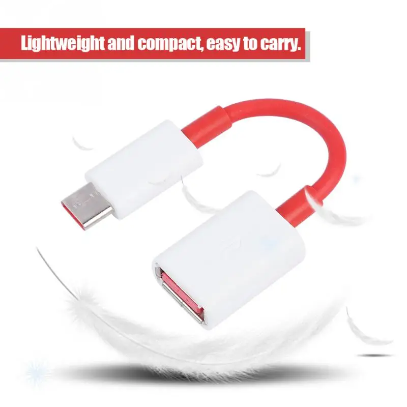 Type C Интерфейс OTG Кабель адаптер для Oneplus 6/5/5 т/3/3 т легкий USB Xiaomi Huawei
