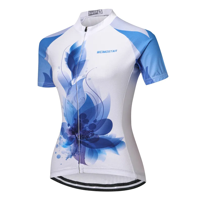 Weimostar Женская дышащая велосипедная Джерси велосипедная рубашка с коротким рукавом велосипедная одежда профессиональная mtb велосипедная Джерси Топ Ciclismo