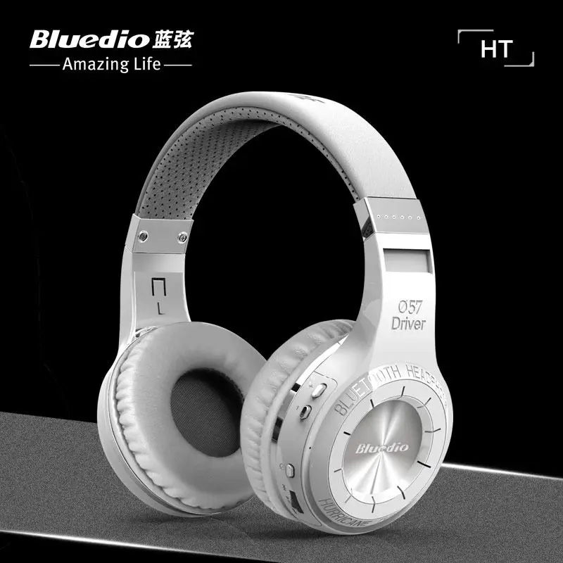 

Original bluedio HT Wireless Bluetooth headphones for computer Headset mobile phone PC telephone bludio with Microphone headband