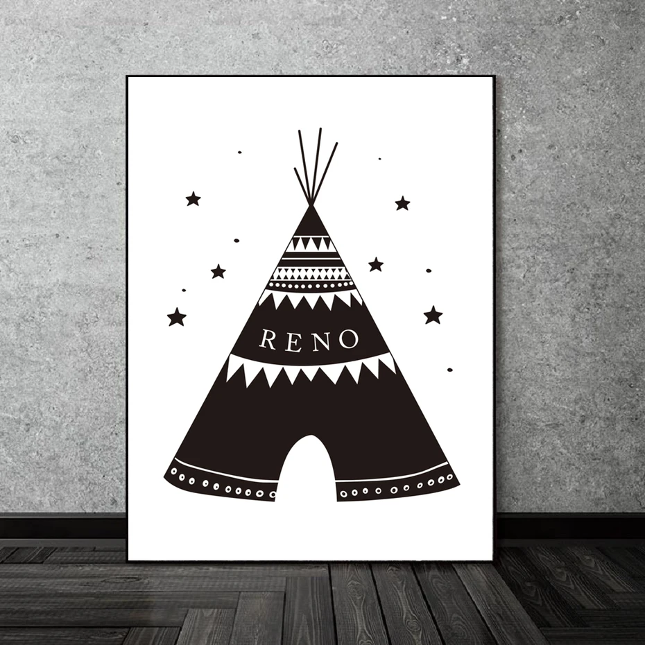 Boys-Rule-Canvas-Painting-Personalized-Minimalist-Nordic-Posters-Wall-Art-Picture-for-Nursery-Kids-Room-Unframed (3)