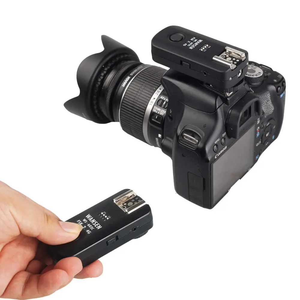 WS 603N 16 Channels 2.4GHZ Wireless/Radio Remote Flash Trigger for Nikon D3200 D3300 D3400 D5500