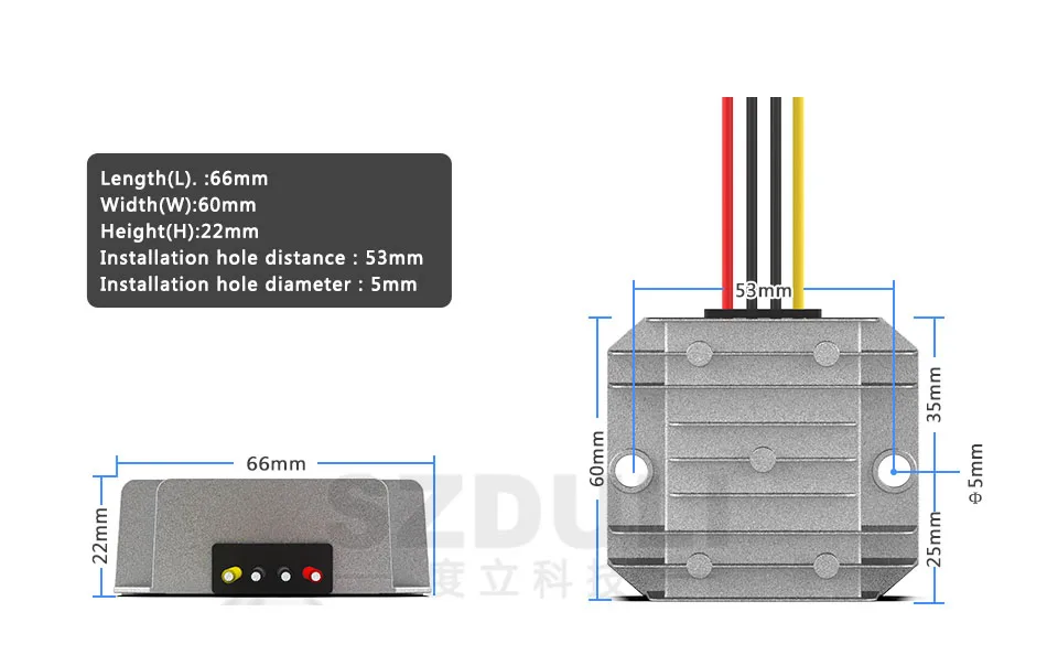 12V 24V до 5V 5A 8A 10A модуль питания Трансформатор 24 В до 5 В автомобиля силовой преобразователь постоянного тока CE по ограничению на использование опасных материалов в производстве