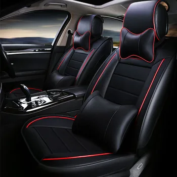 

car seat cover auto seats covers cushion accessorie leather for ford new fiesta mk7 sedan edge everest mustang 2013 2012 2011