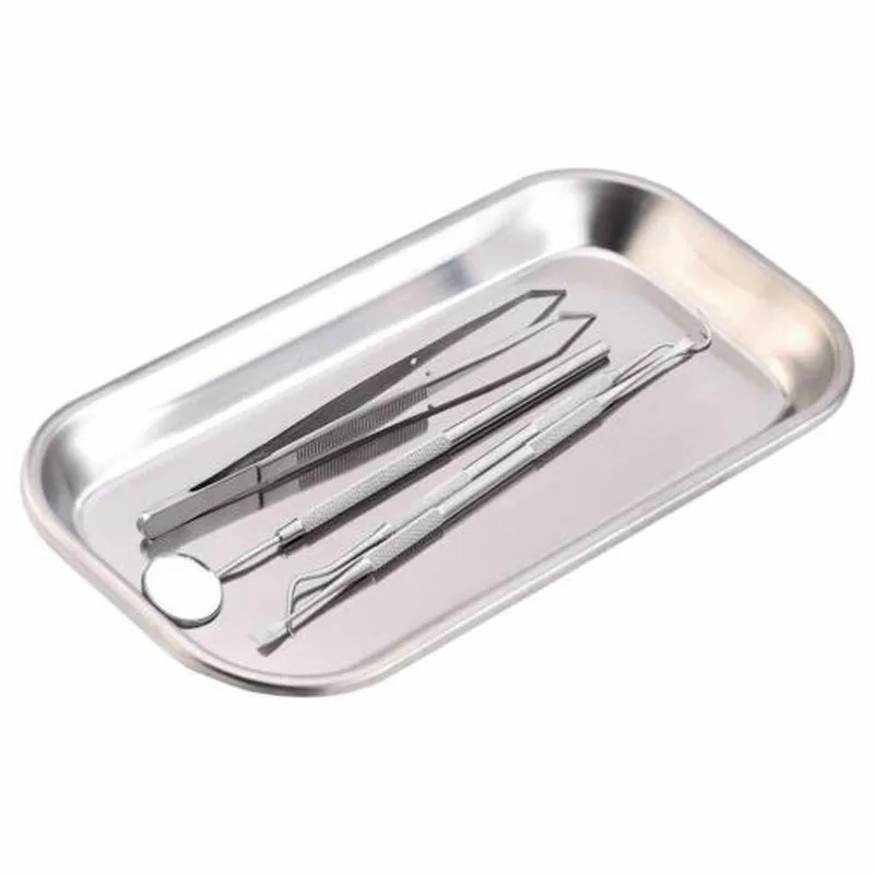 

New Style Dental Stainless Steel Surgical Medical Tray dentistry Lab tool High Quality Dental plate