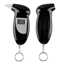 ЖК-дисплей Цифровой тестер на алкоголь Профессиональный полицейский оповещение дыхательный спирт тест er устройство анализатор дыхания тест DF