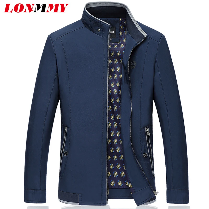 LONMMY Plus size XL 8XL Outerwear bomber jacket men coat Windbreaker