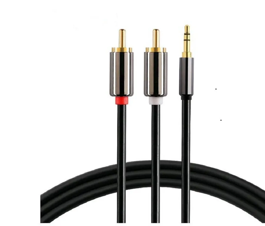 

LBSC 3.5mm to 2RCA Audio Auxiliary Stereo Y Splitter Cable