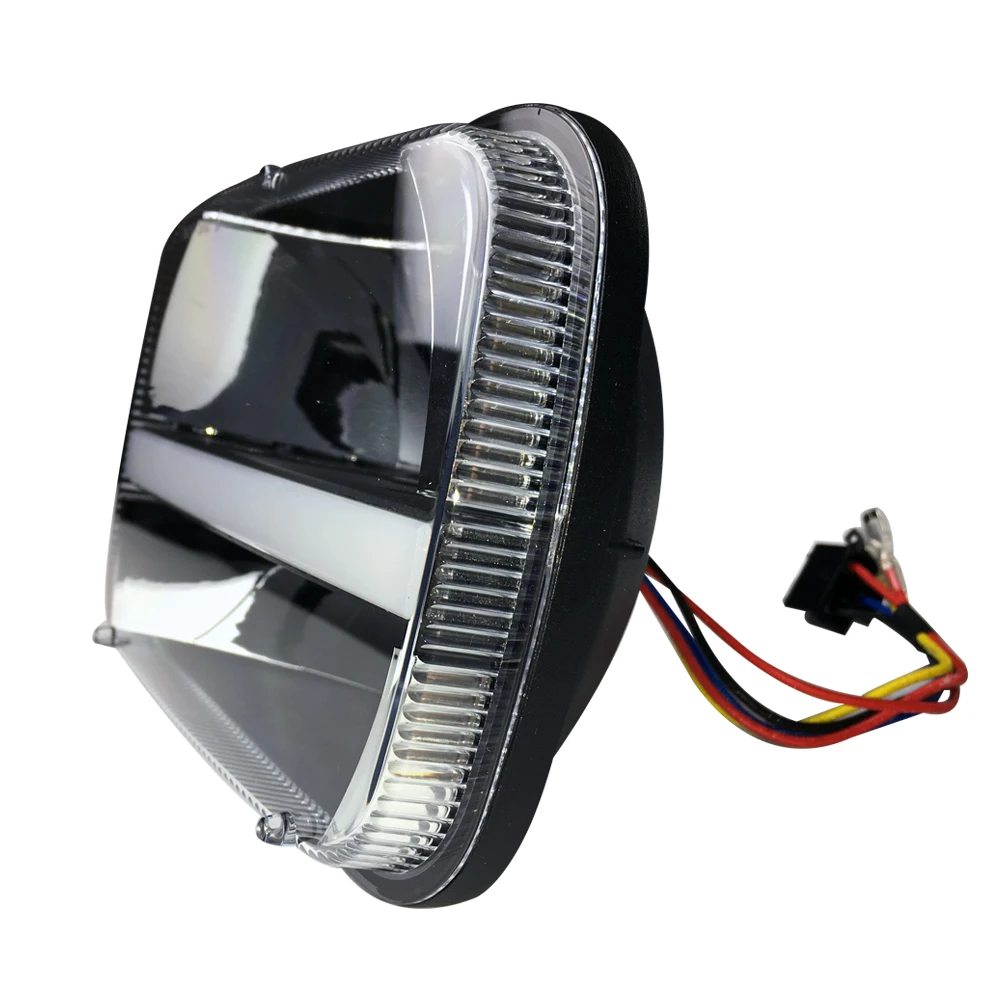 5x7 headlight LED Replacement for Sealed Beam with DRL 45w car light for jeep auto products Aluminu