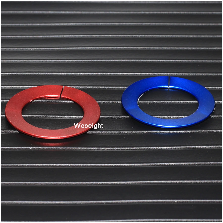 Wooeight Car Ignition Engine Start Stop Push Button Cover Ring Decorative Trim For Infiniti Q50 Q60 QX60 2014 2015 2016 2017 (4)