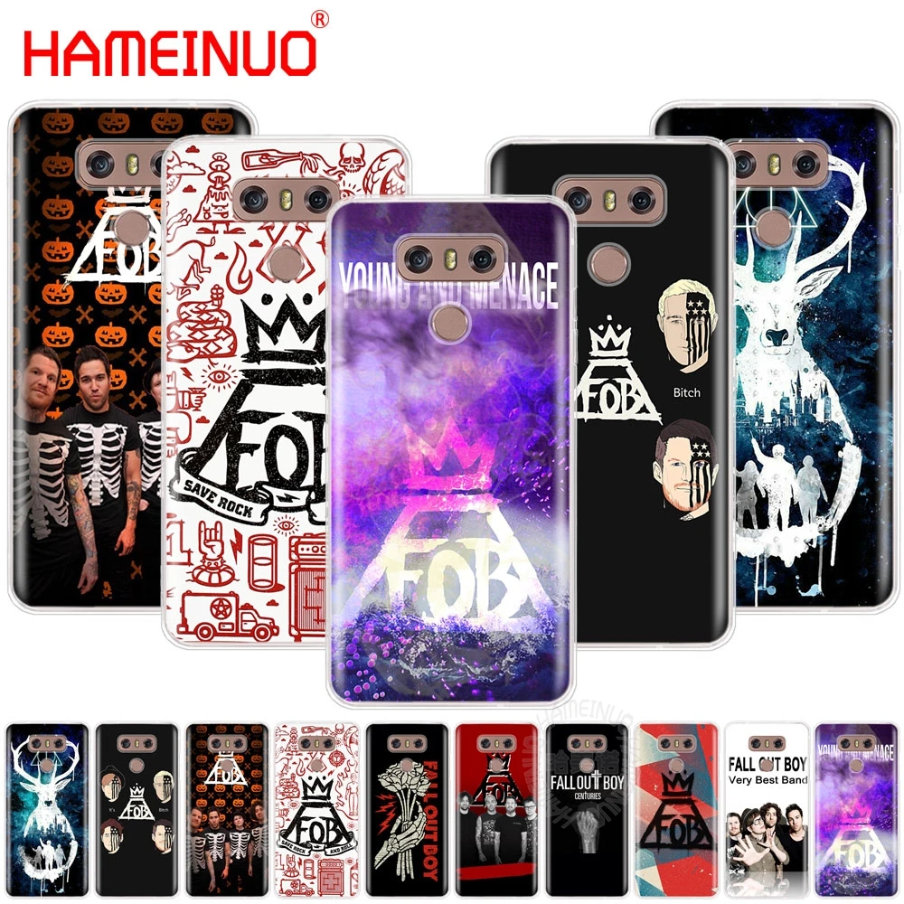 Чехол для телефона HAMEINUO Fall Out Boy LG Q6 G6 MINI G5 K10 M250N 2017 2016 X POWER 2 V20 V30 | Мобильные телефоны