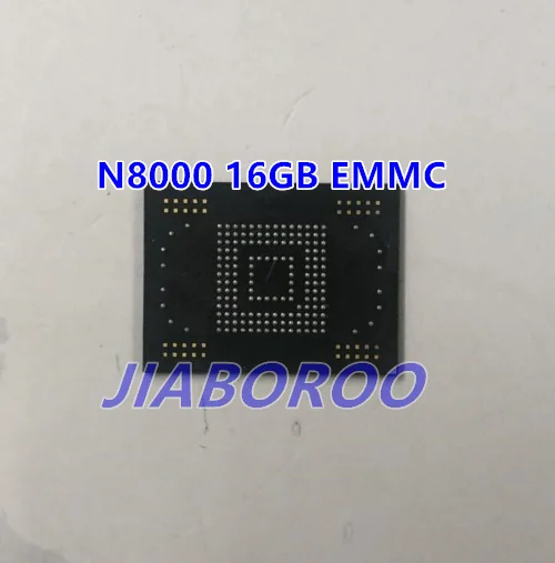 

2pcs/lot used eMMC memory flash NAND with firmware for Samsung Galaxy Note 10.1 N8000 16GB