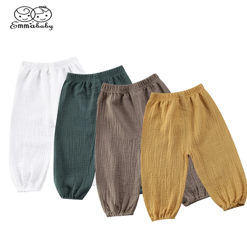 Emmababy Toddler Infant Baby Girl Boy Pants Wrinkled Cotton Vintage Bloomers Trousers Legging Pants Boby Clothing Emmababy Toddler Infant Baby Girl Boy Pants Wrinkled Cotton Vintage Bloomers Trousers Legging Pants Boby Clothing